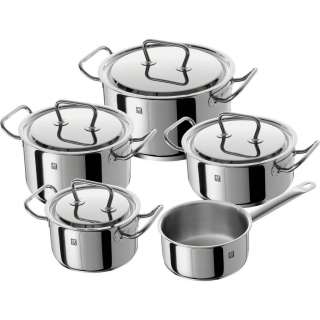 Zwilling KOCHTOPFSET Edelstahl 5-teilig, Silber