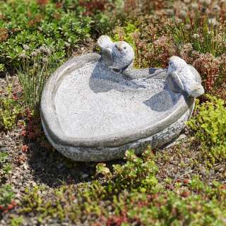 XXXL Vogeltränke klein, Grau