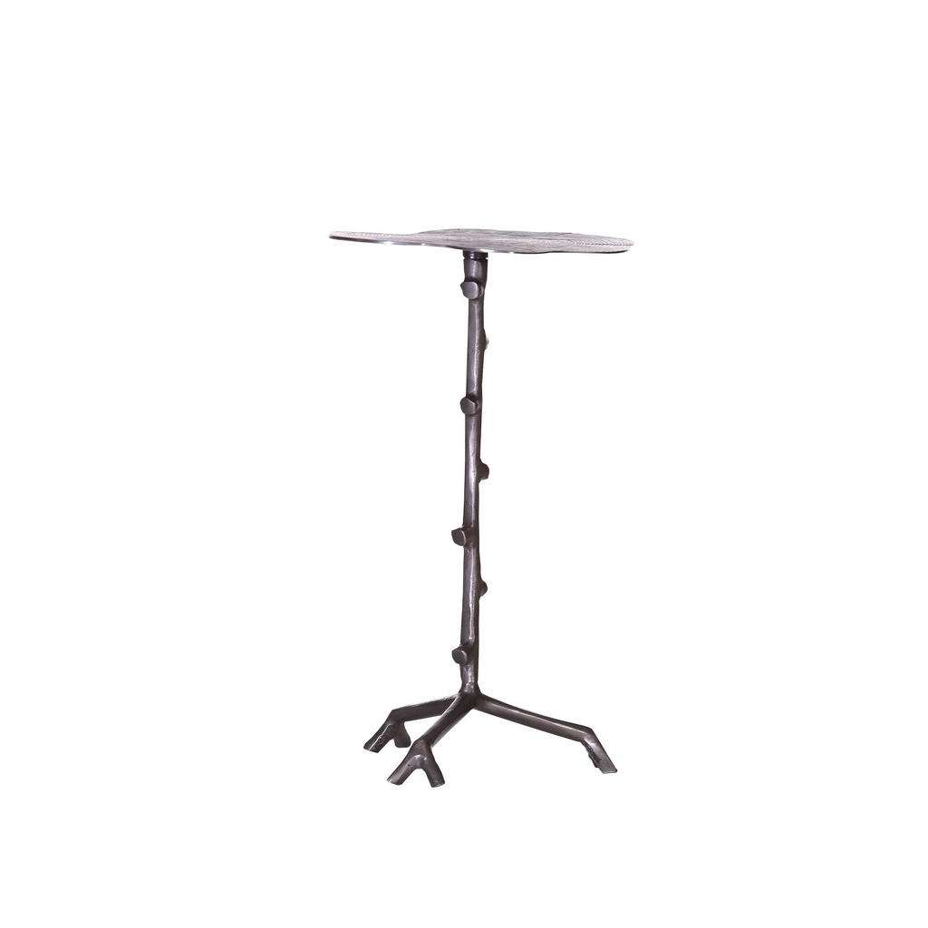 Carryhome BEISTELLTISCH Freiform Schwarz, Silber