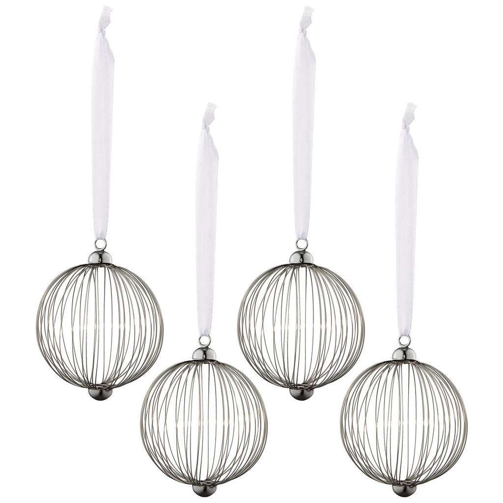 X-Mas DEKOKUGELSET, Grau