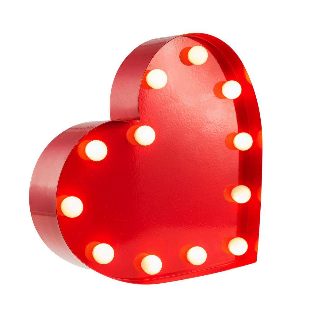 XXXL LED-DEKOLEUCHTE, Rot