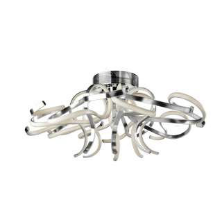 XXXL LED-DECKENLEUCHTE, Silber