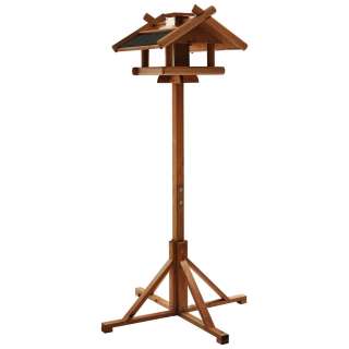 XXXL Vogelhaus mit Kupferdach, Braun, Orange