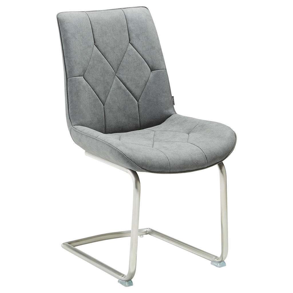 Novel SCHWINGSTUHL Lederlook Grau