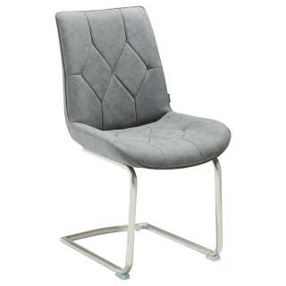 Novel SCHWINGSTUHL Lederlook Grau