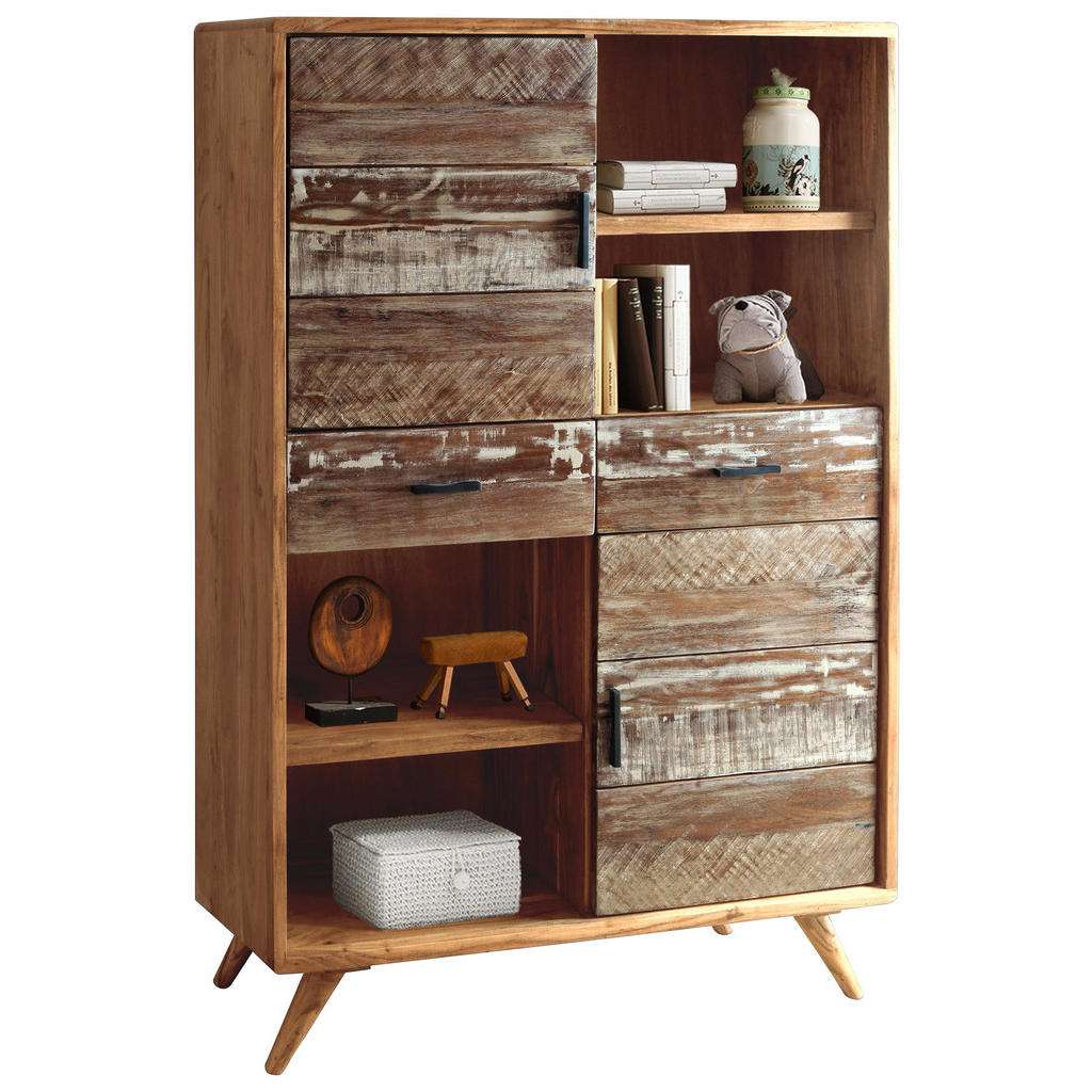 Hom`in HIGHBOARD Akazie massiv lackiert