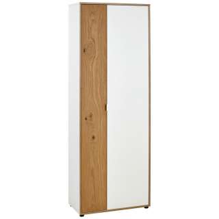 XXXL AKTENSCHRANK Wildeiche furniert Weiß, Braun