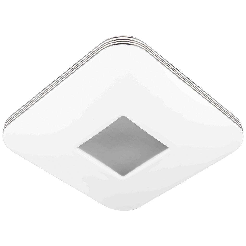 Novel LED-DECKENLEUCHTE, Weiß, Silber