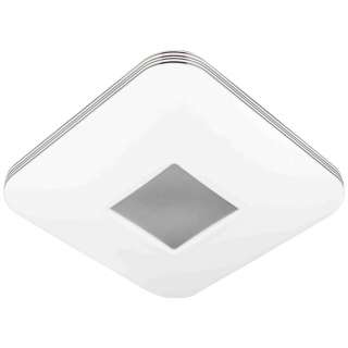 Novel LED-DECKENLEUCHTE, Weiß, Silber
