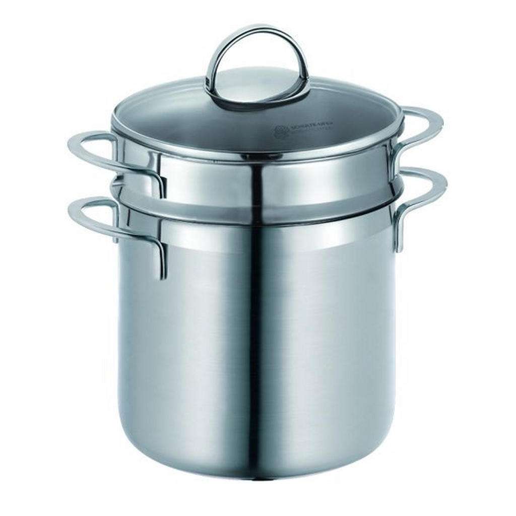 Schulte Ufer PASTATOPF Edelstahl 5,00 L, Silber