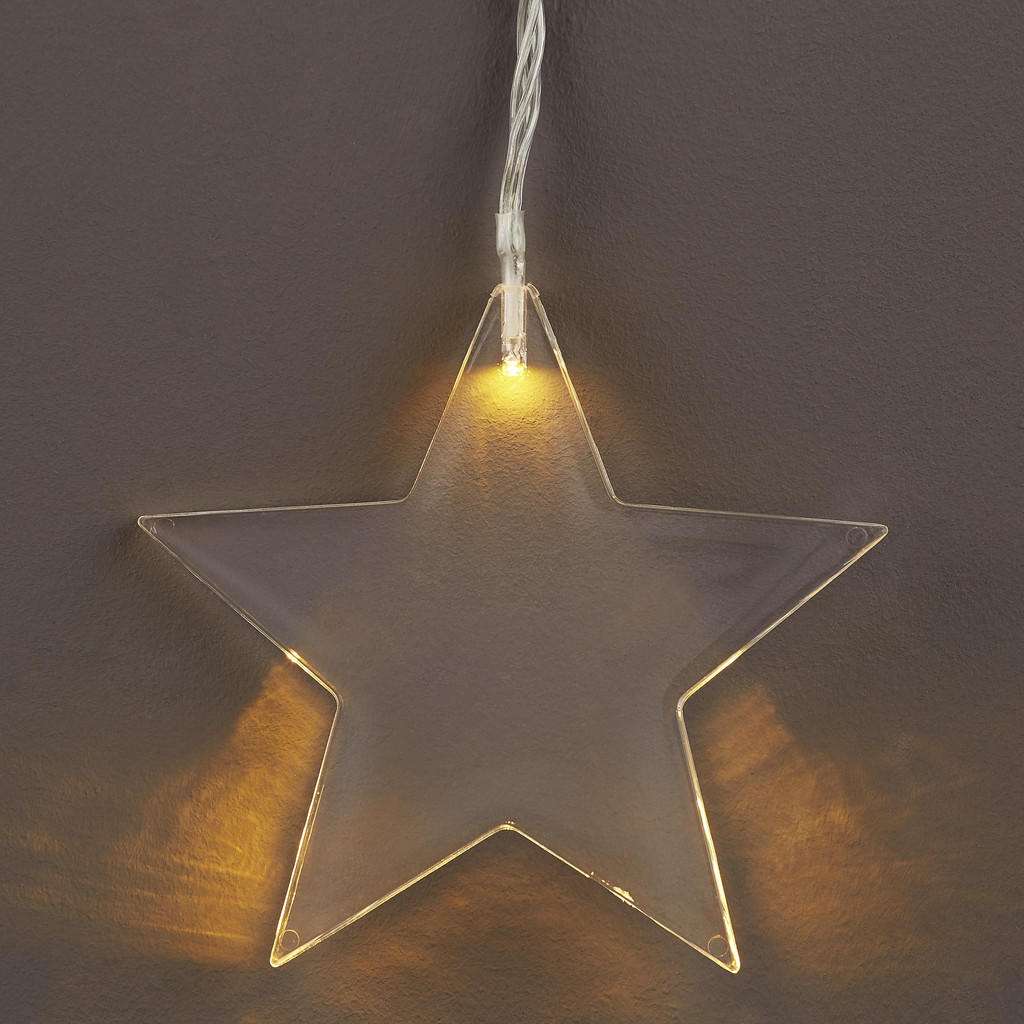 X-Mas LICHTERKETTE, Weiß