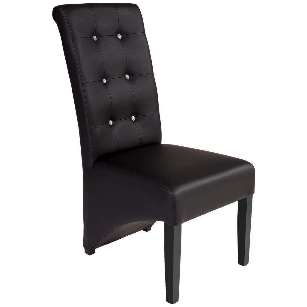 Landscape STUHL Lederlook Schwarz