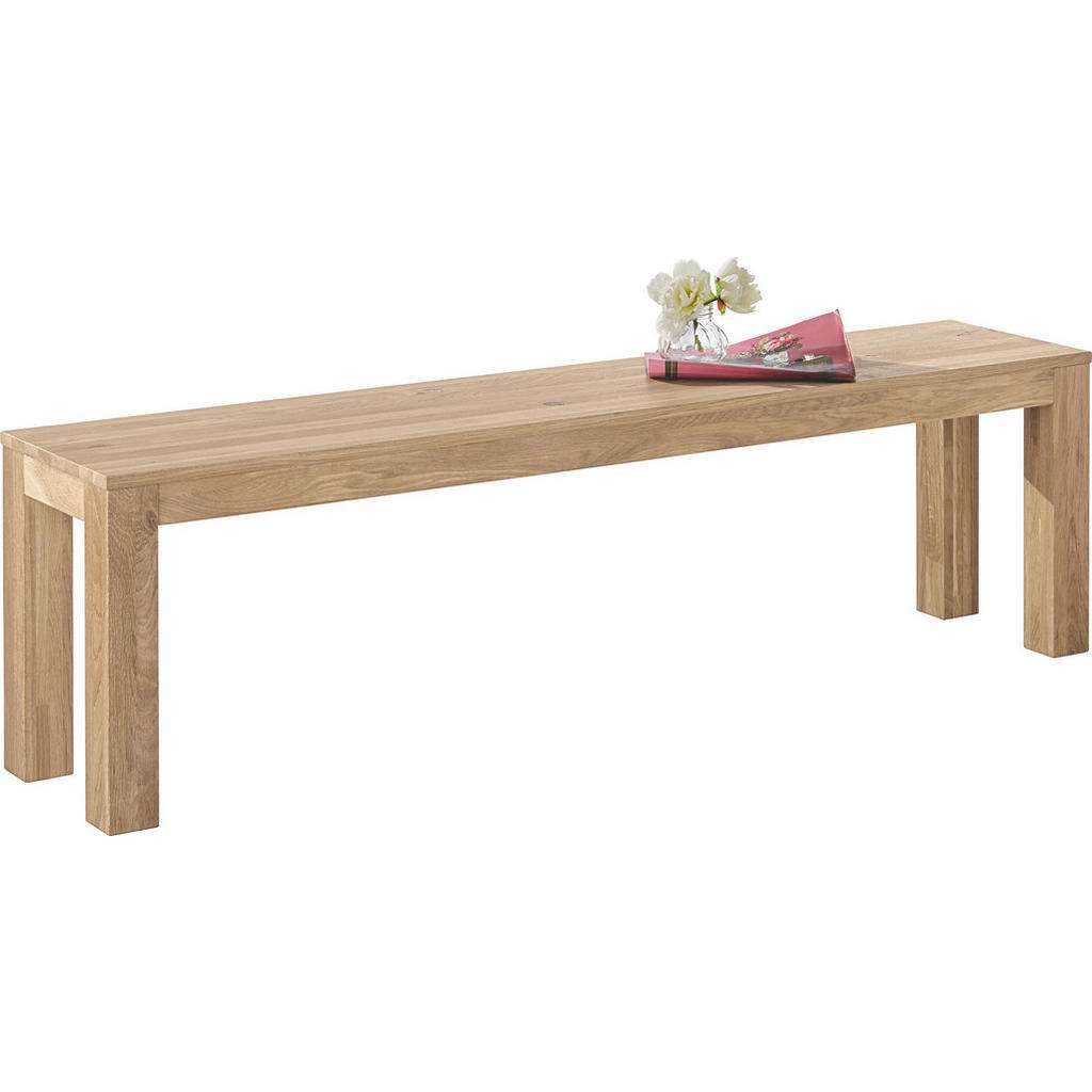 Carryhome SITZBANK Wildeiche massiv Braun