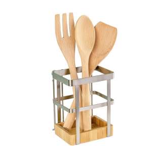 XXXL KÜCHENUTENSILIENHALTER, Braun