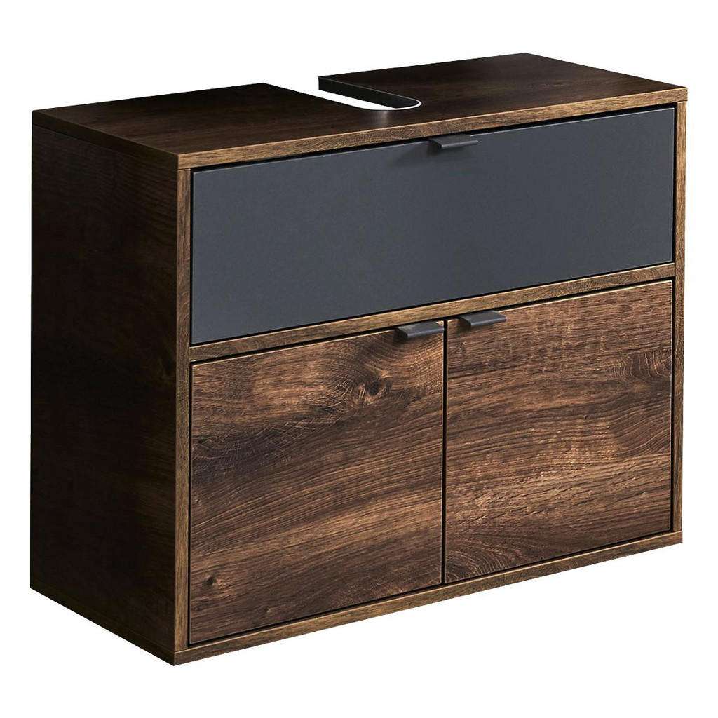 Xora WASCHBECKENUNTERSCHRANK Braun