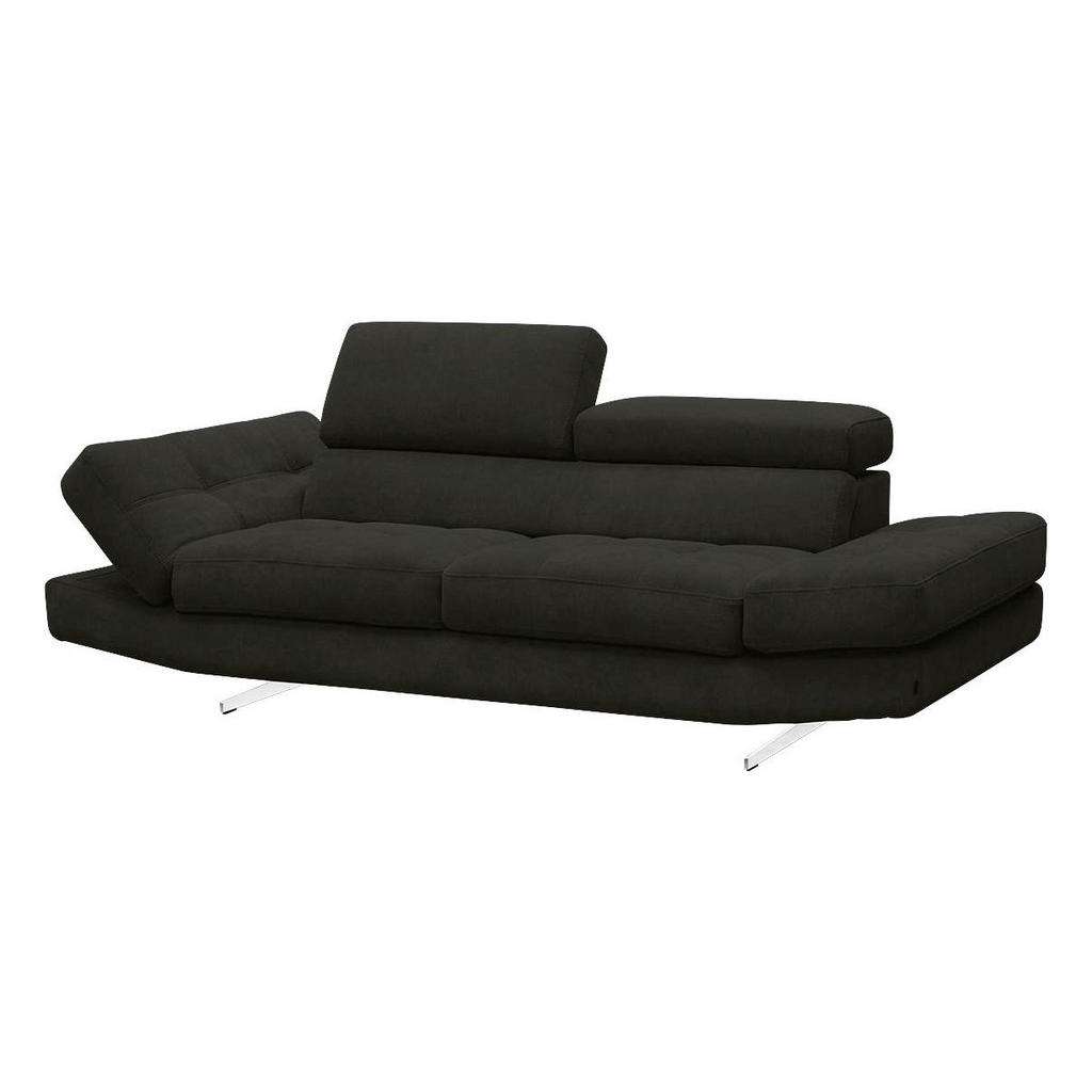 Novel DREISITZER-SOFA Schwarz