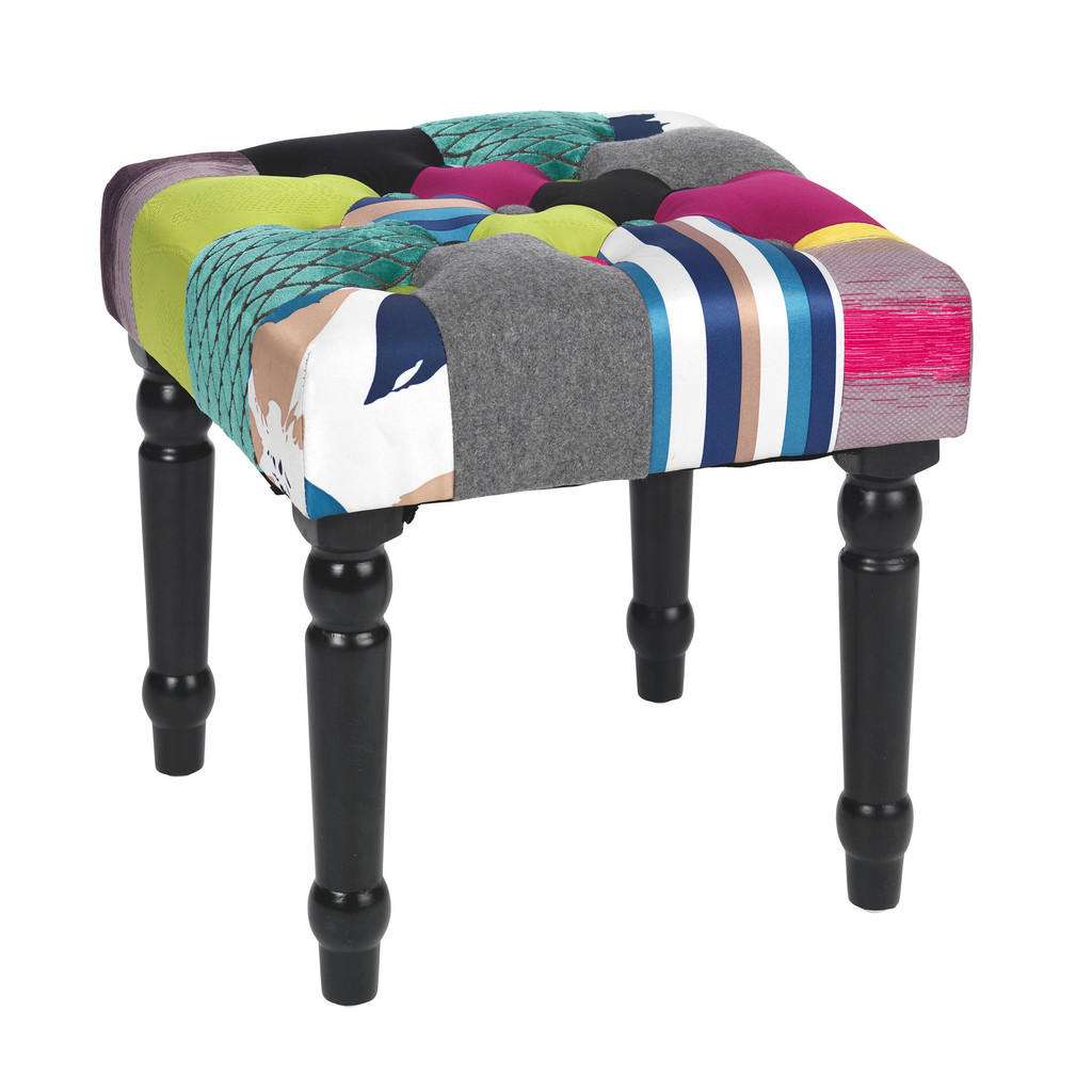 Carryhome HOCKER Mehrfarbig