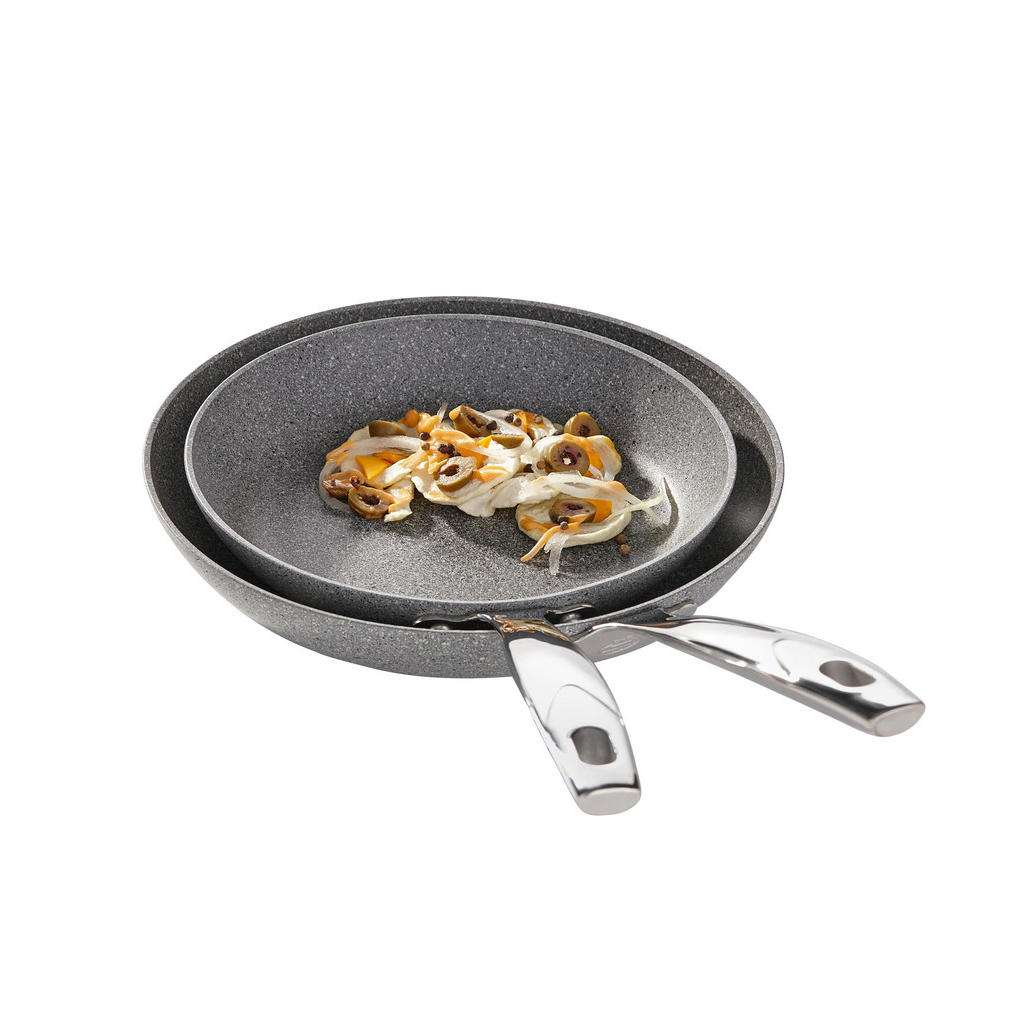 Ballarini PFANNENSET Aluminium 2-teilig, Grau