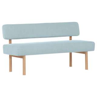 Xora SITZBANK Flachgewebe Buche massiv Blau