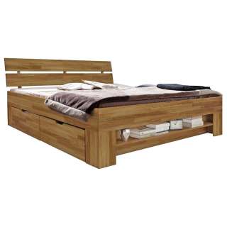 Carryhome STAURAUMBETT 140/200 cm, Braun