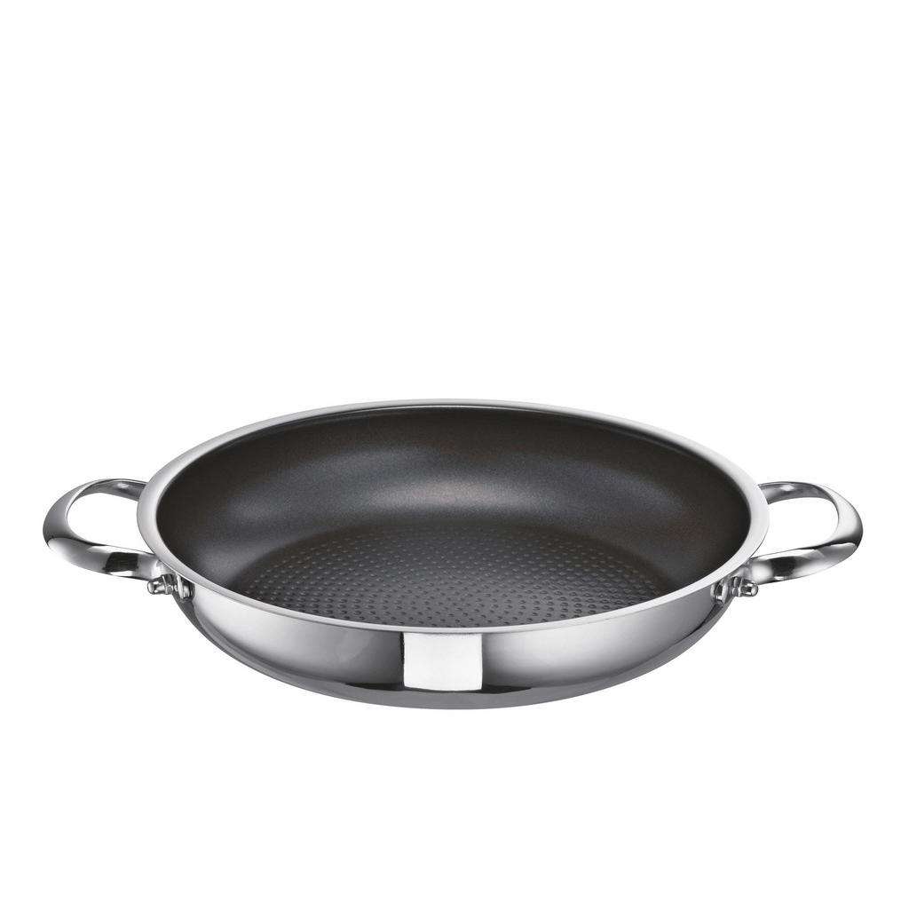 Schulte Ufer SERVIERPFANNE 24 cm PTFE-Antihaftbeschichtung, Silber