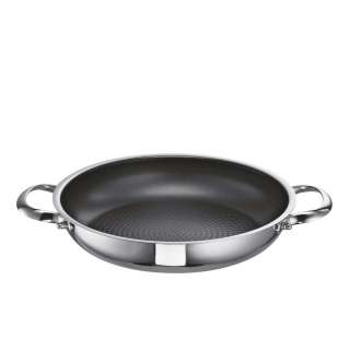 Schulte Ufer SERVIERPFANNE 24 cm PTFE-Antihaftbeschichtung, Silber