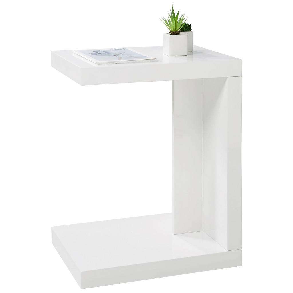 Xora BEISTELLTISCH rechteckig Weiß