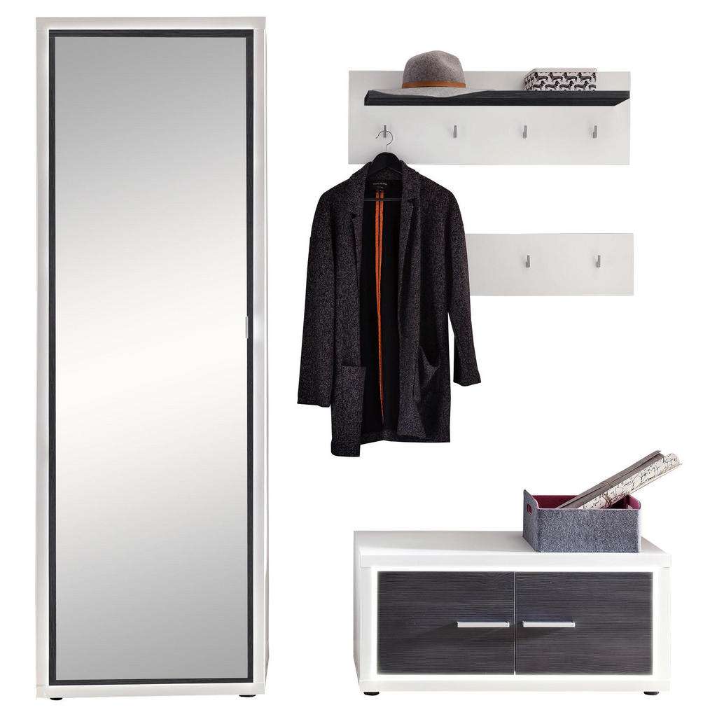 Carryhome GARDEROBE Weiß