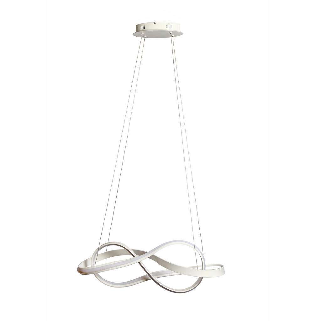 Ambiente LED-HÄNGELEUCHTE, Weiß, Weiß