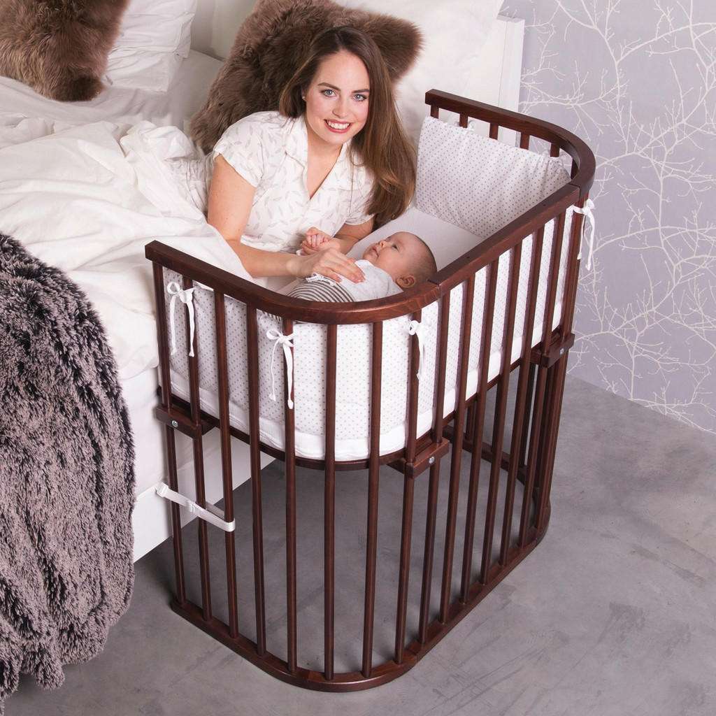 Babybay BEISTELLBETT Babybay Boxspring Buche Braun