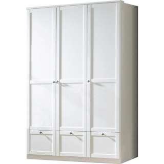 Carryhome KLEIDERSCHRANK 3-türig Weiß
