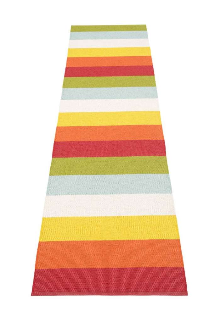 Pappelina - Molly Teppich - rainbow - 70 x 300 cm - outdoor