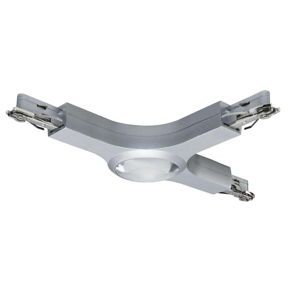 XXXL URAIL SCHIENENSYSTEM-VERBINDER, Silber