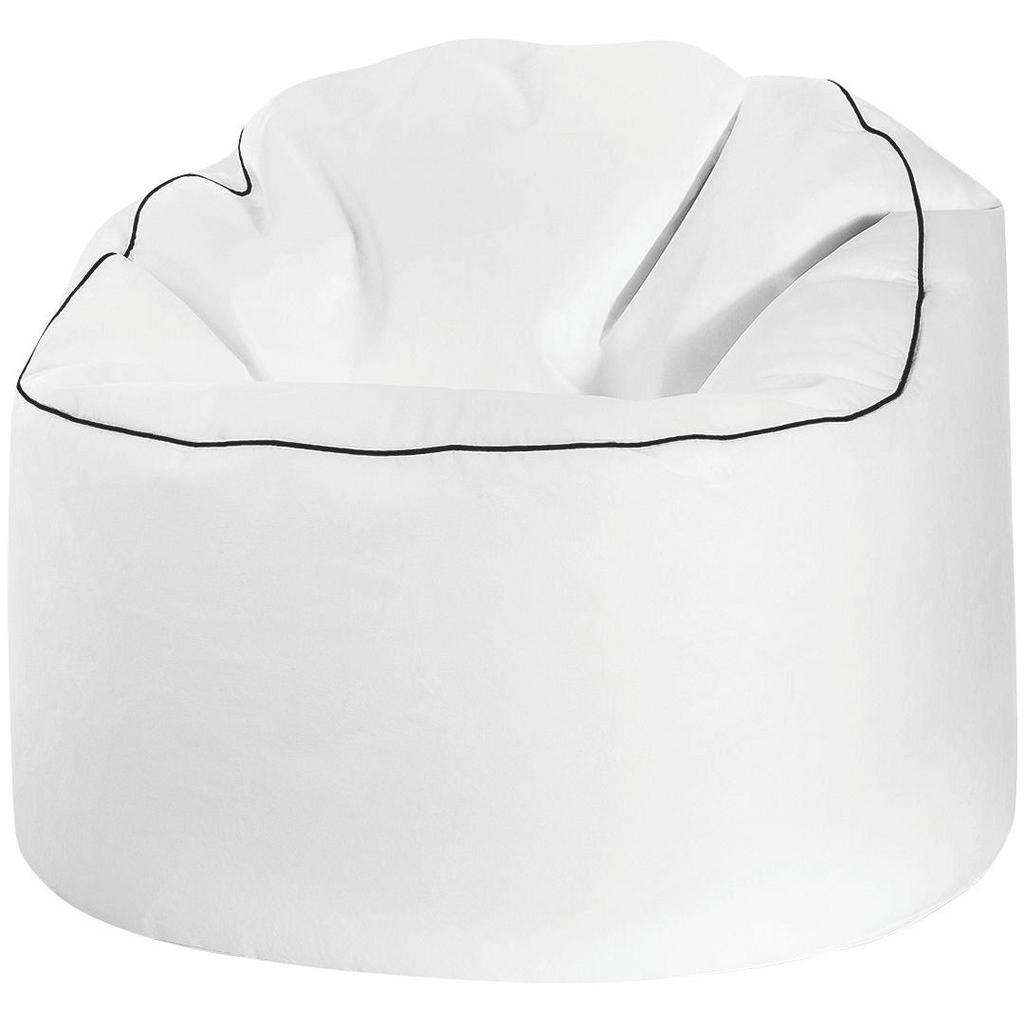 Carryhome SITZSACK Lederlook, Weiß