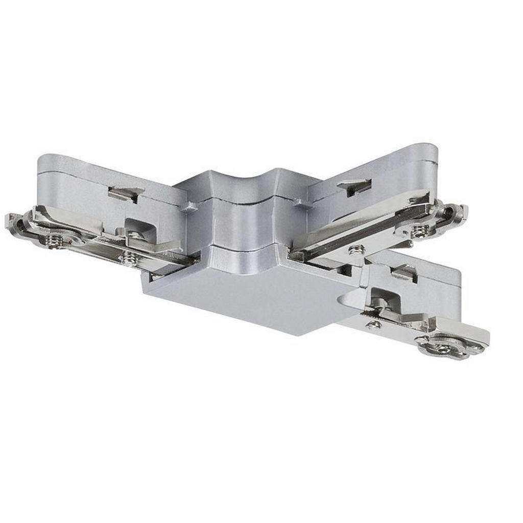 XXXL URAIL SCHIENENSYSTEM-VERBINDER, Silber