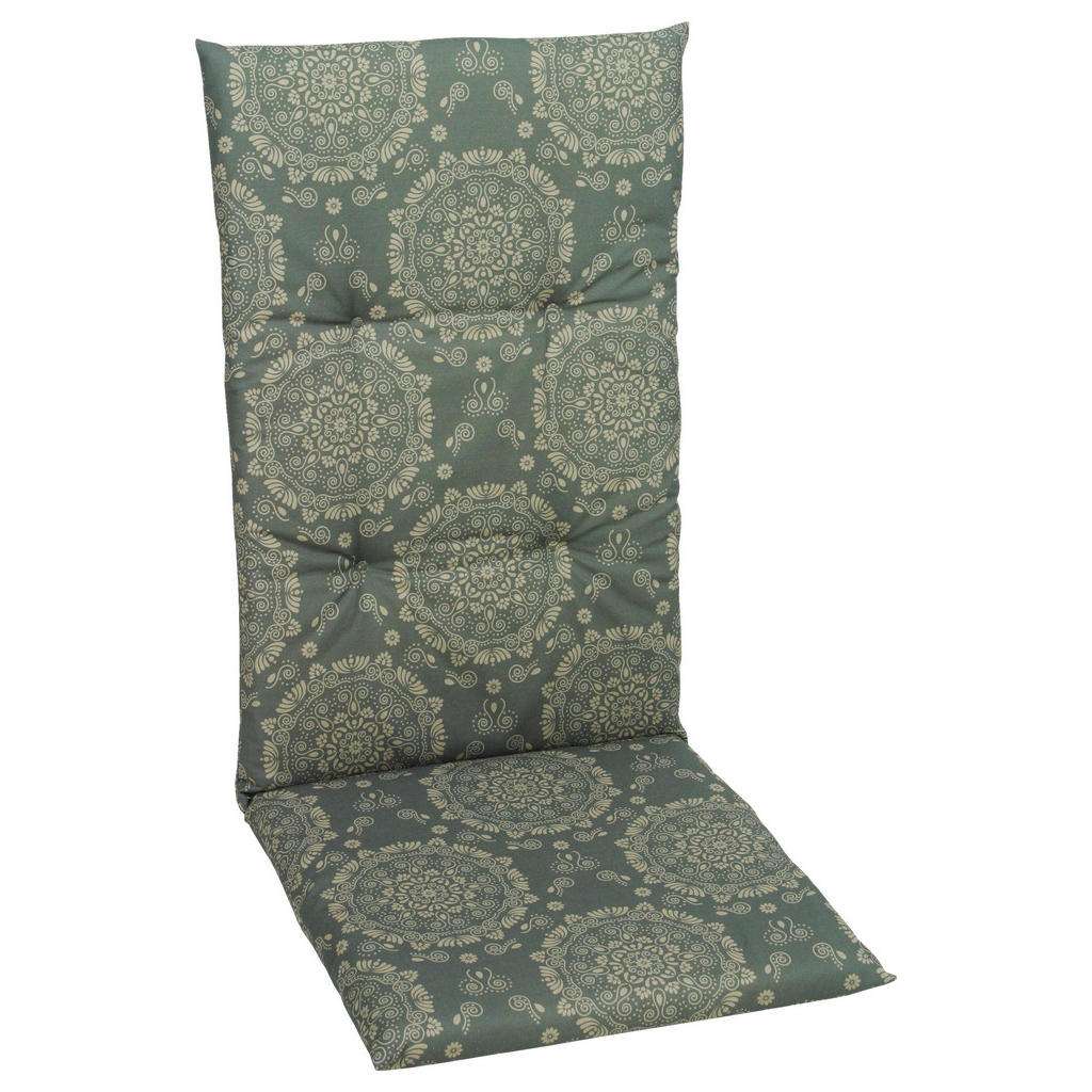 XXXL SESSELAUFLAGE Kreise, Grau