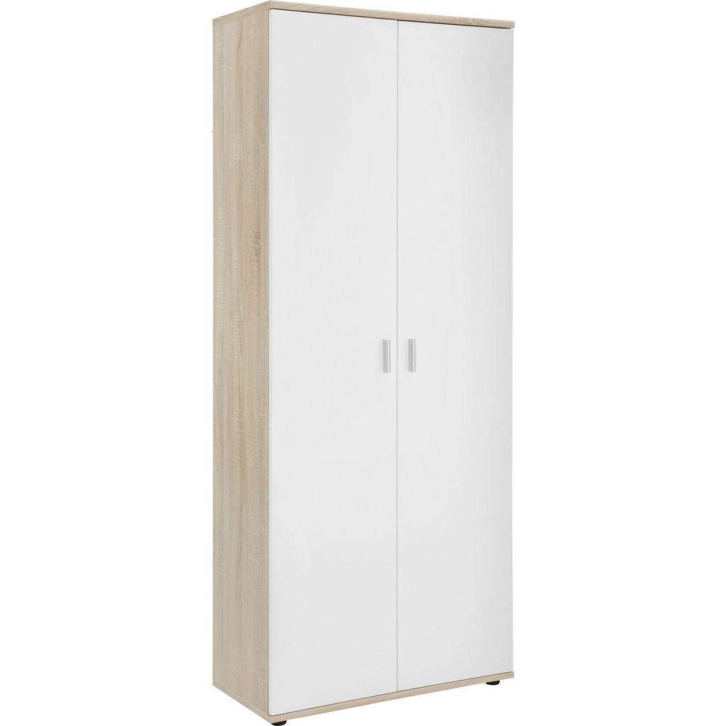 XXXL SCHUHSCHRANK Weiß, Braun