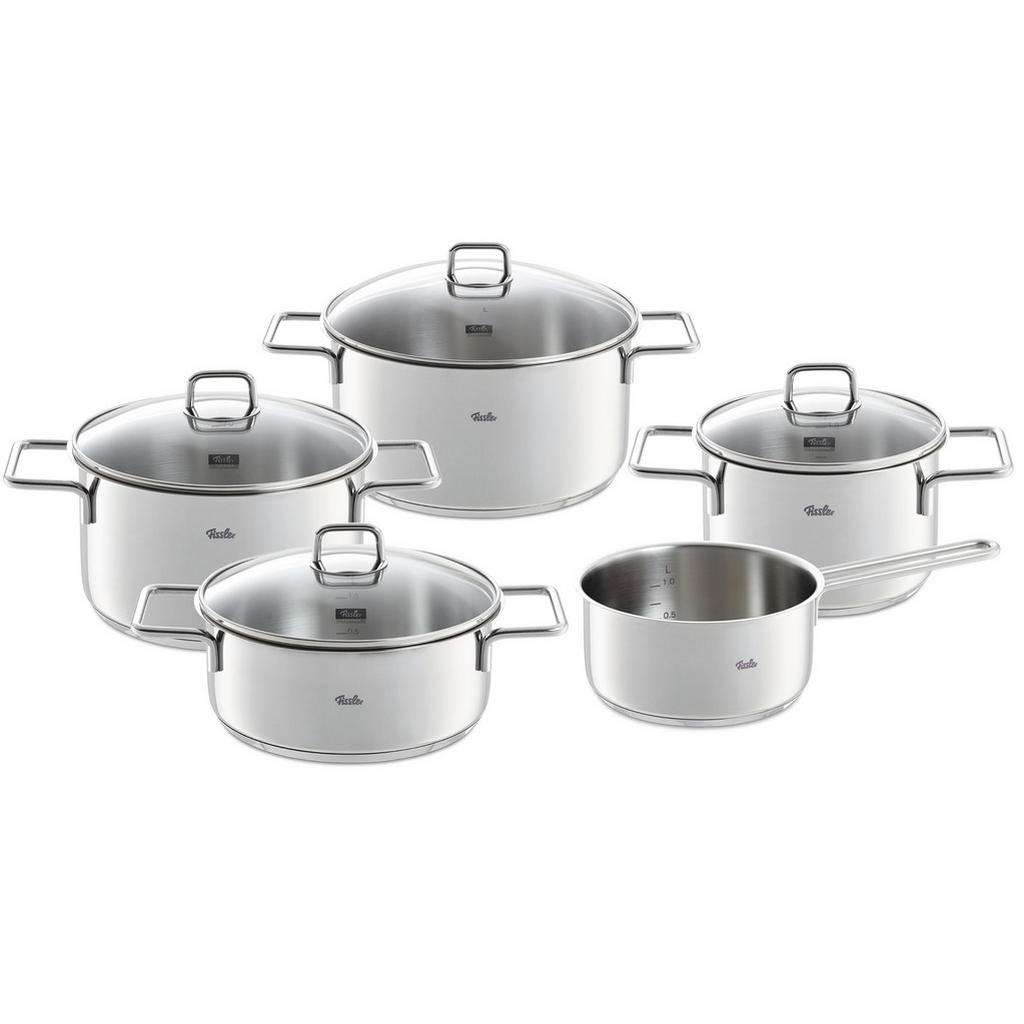 Fissler KOCHTOPFSET Edelstahl 5-teilig