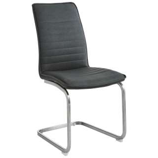 Novel SCHWINGSTUHL Lederlook Grau