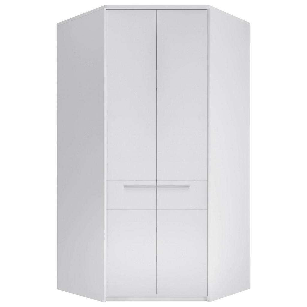 Carryhome ECKKLEIDERSCHRANK Weiß