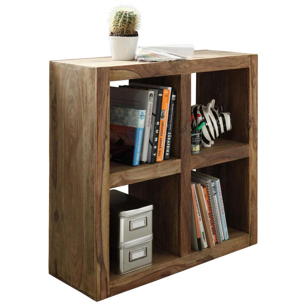 XXXL RAUMTEILER Holz Sheesham massiv Mehrfarbig
