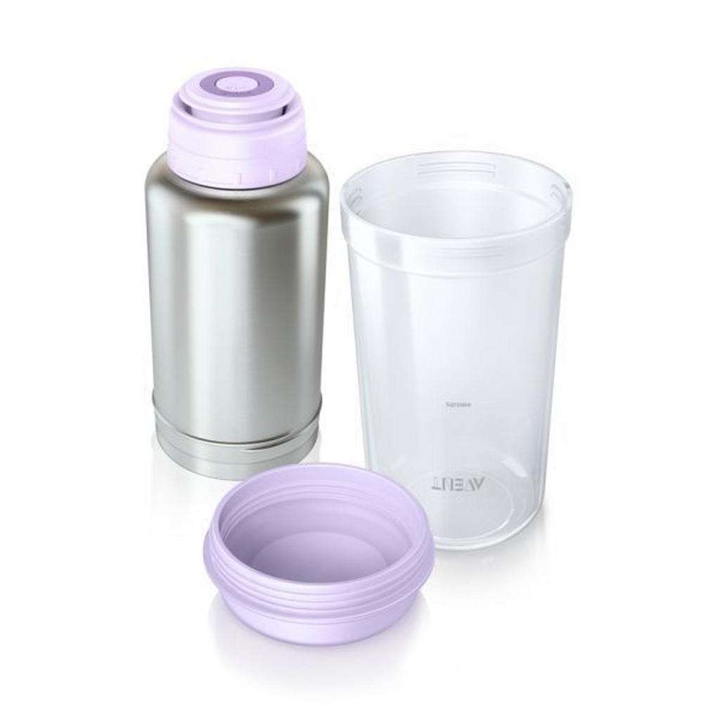 Avent BABYKOSTWÄRMER, Weiß, Lila