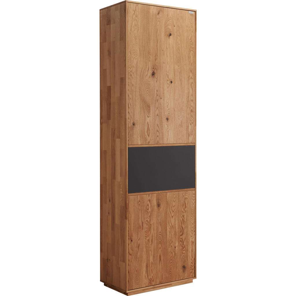 Valnatura GARDEROBENSCHRANK Eiche massiv gebürstet Braun