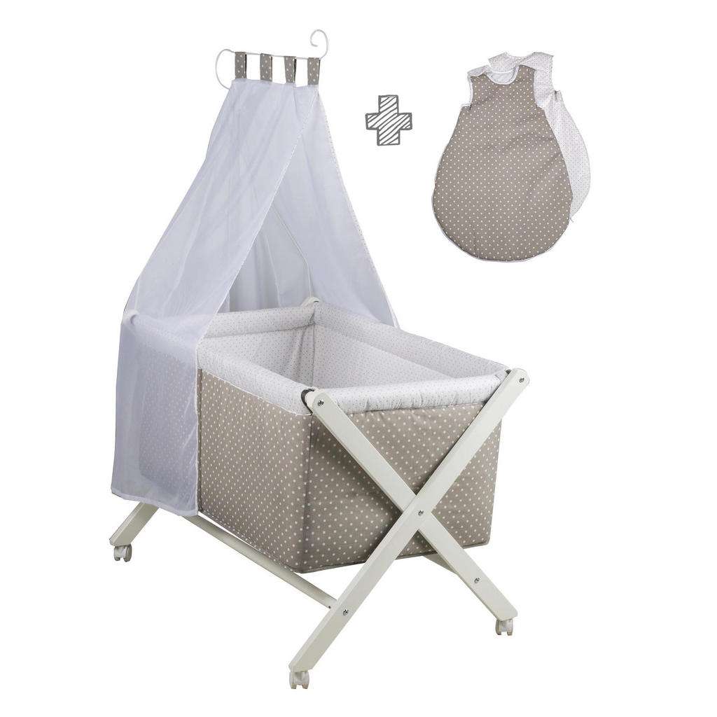 Roba Klappstubenbett Weiß, Braun