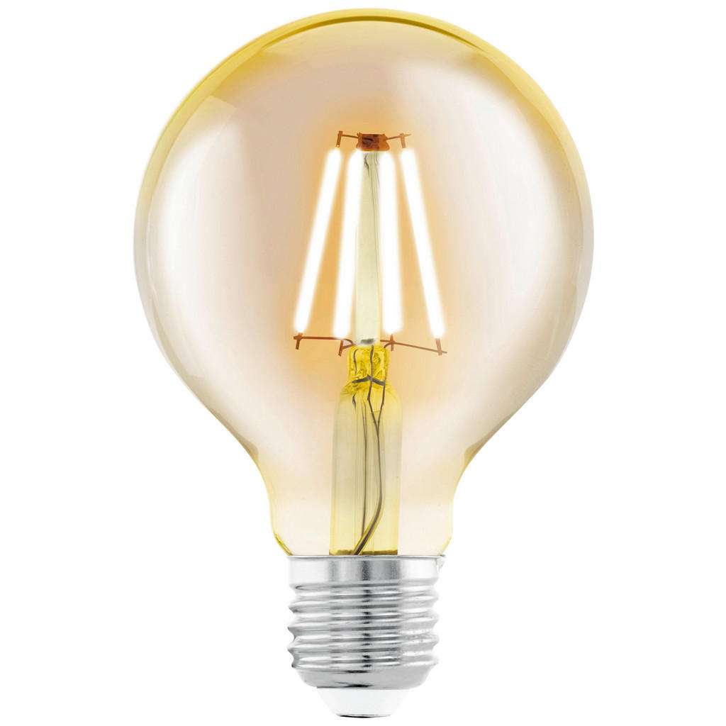 Homeware LED-LEUCHTMITTEL E27 4 W, Weiß, Gold