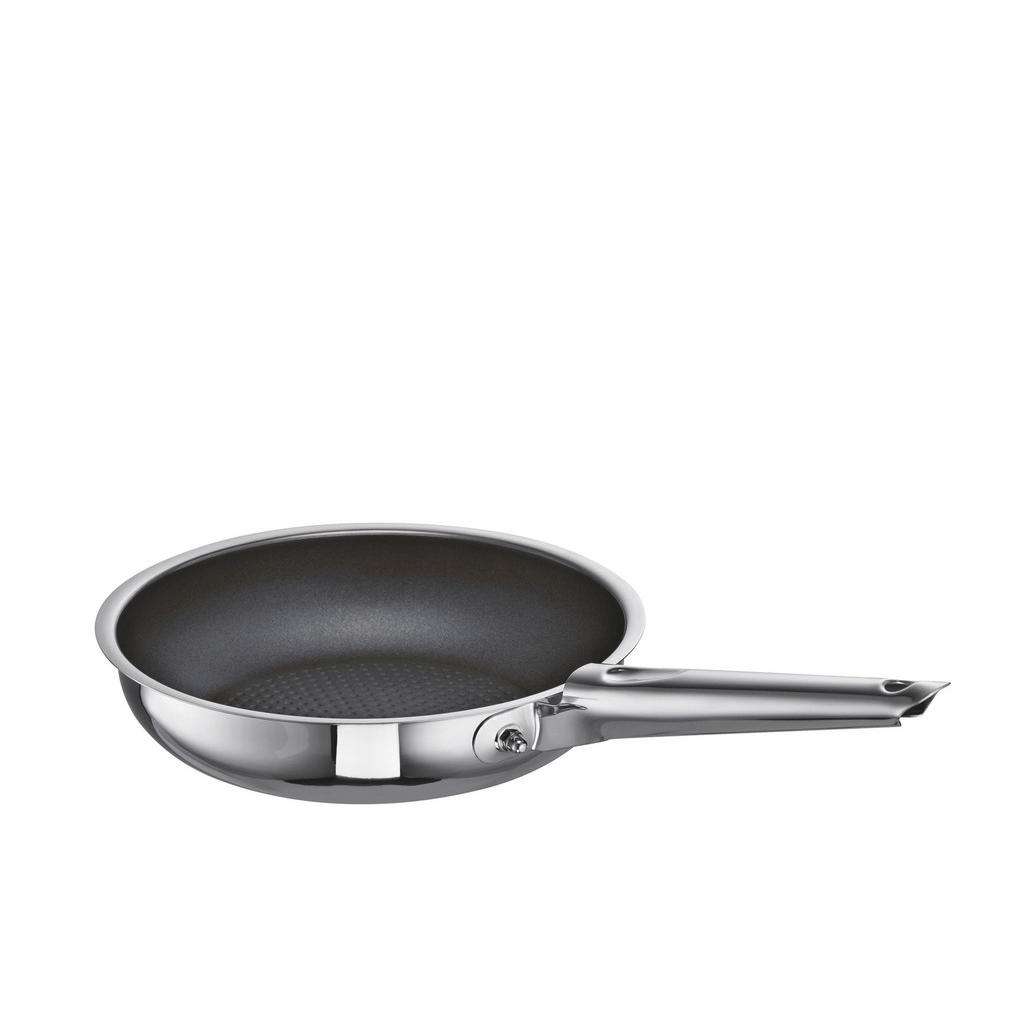 Schulte Ufer BRATPFANNE 20 cm PTFE-Antihaftbeschichtung, Silber