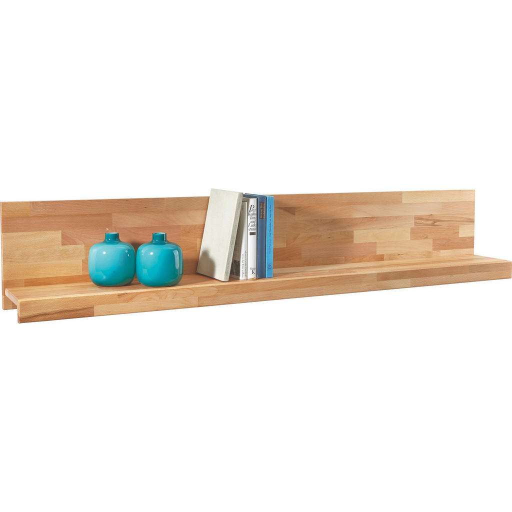 Carryhome WANDBOARD Kernbuche massiv Braun