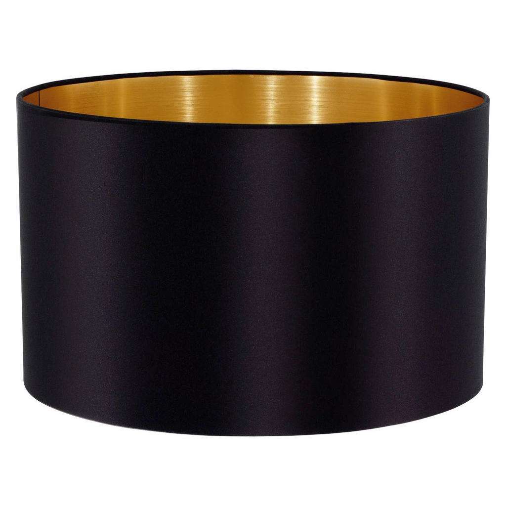 Marama LEUCHTENSCHIRM Schwarz, Gold Textil E27