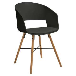 XXXL STUHL Lederlook Schwarz