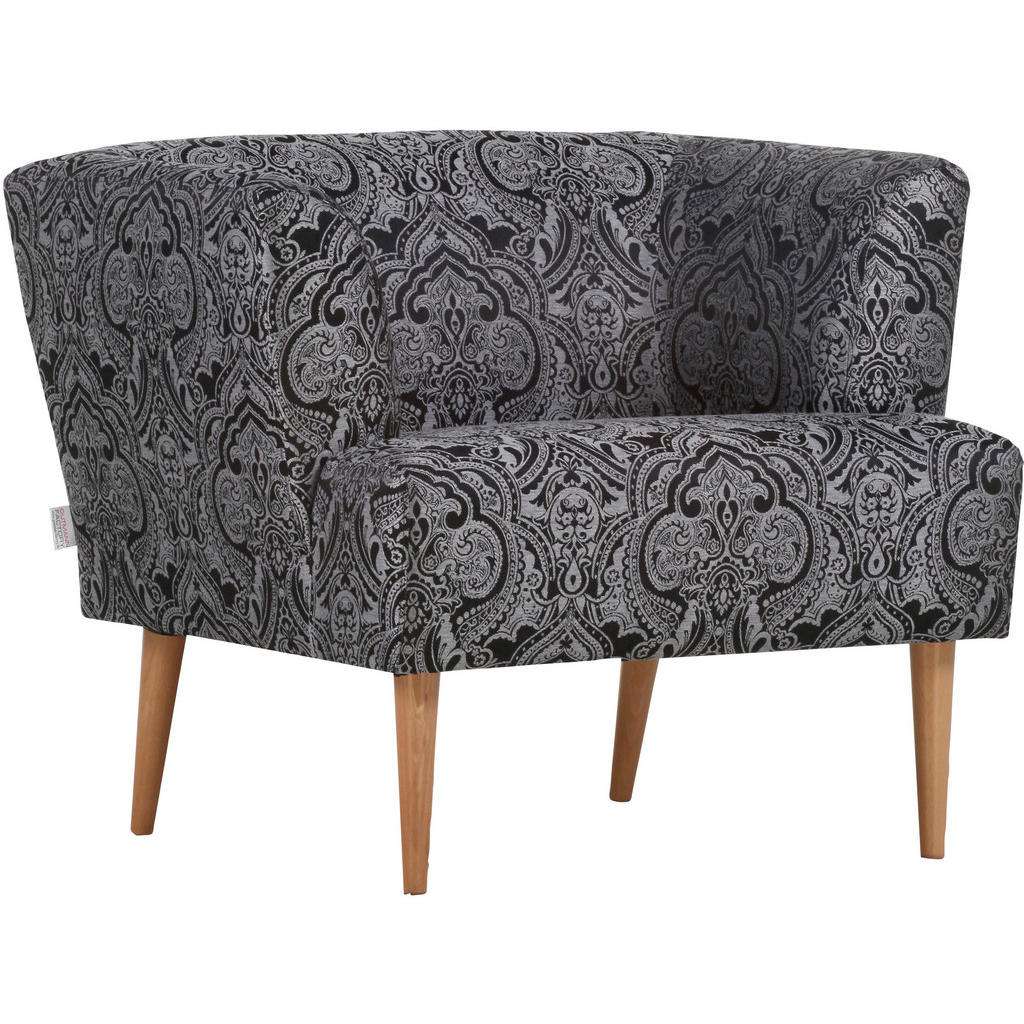 Hom`in SESSEL Flachgewebe Weiß